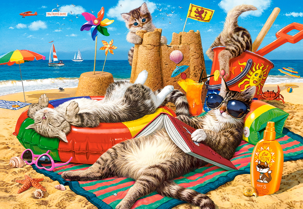 Summer Vibes – Castorland Puslespil med 1000 Brikker