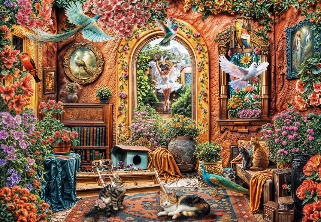The Enchanted World of the Dancer – Grafika 1000 Brikker