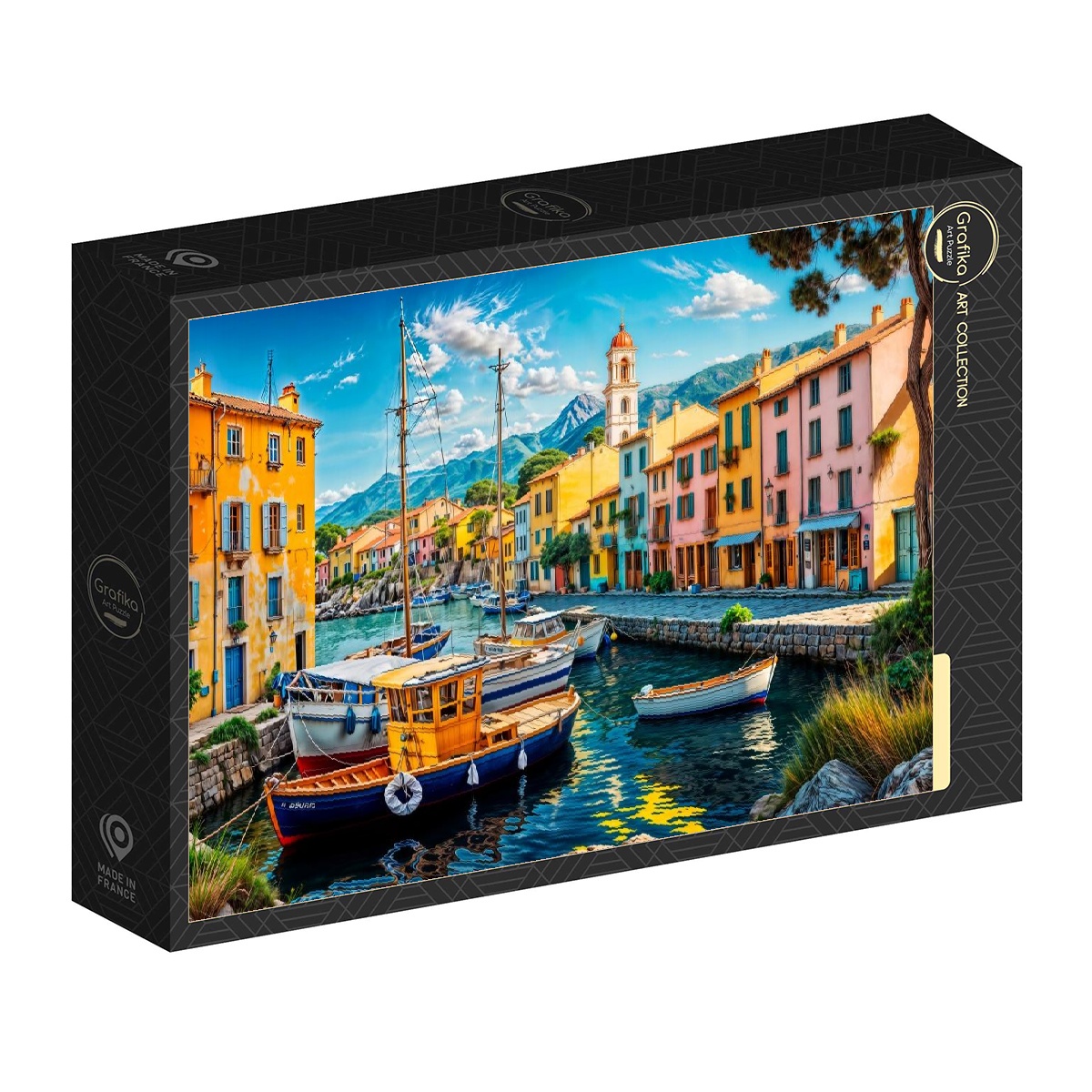Alternative view of Fishing Village Puslespil 1000 Brikker