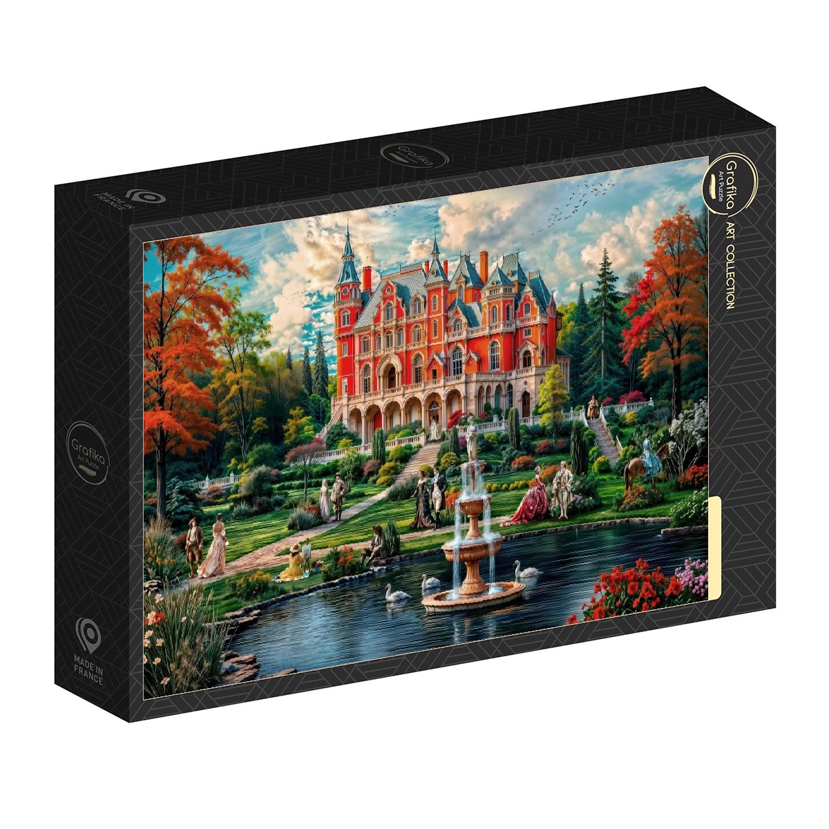 Alternative view of Majestic Castle Puslespil 1000 Brikker