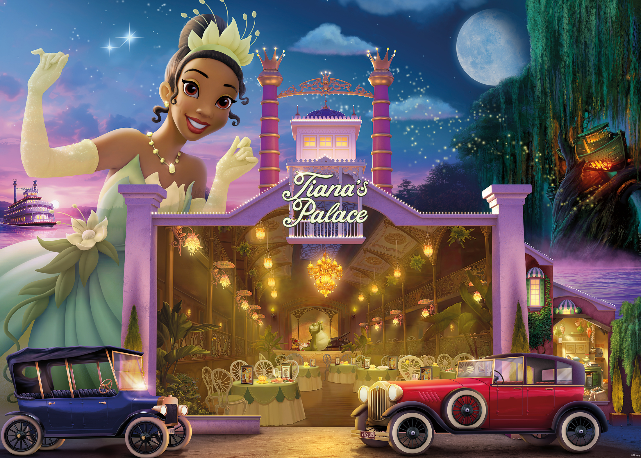 Tiana's Palace – Disney Castle Collection Ravensburger Puslespil med 1000 Brikker