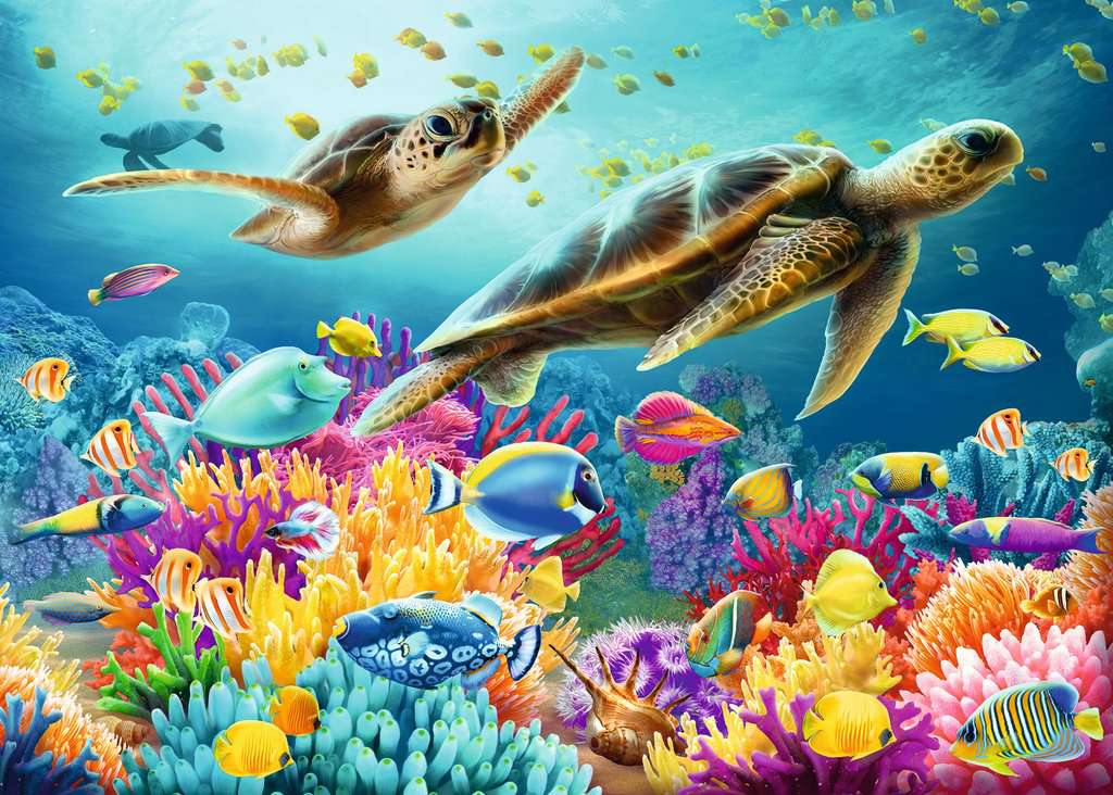 Under the Sea – Ravensburger Puslespil med 1000 Brikker