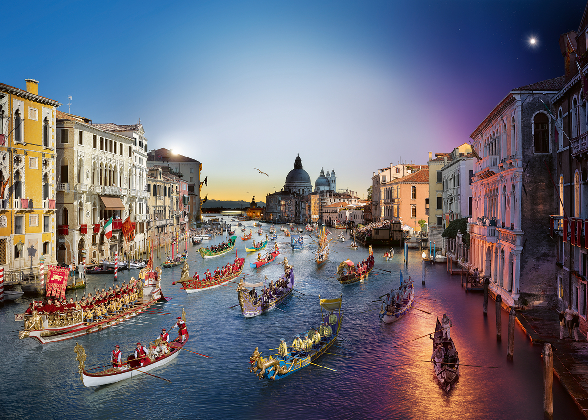Venice Day to Night – Ravensburger Puslespil med 1000 Brikker