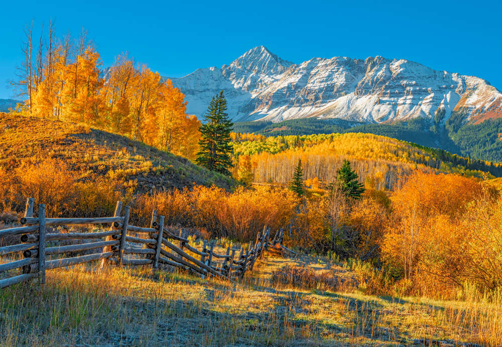 View of Wilson Peak in Autumn – Castorland Puslespil 1000 Brikker