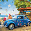 VW Beetle Surf Shack – Eurographics Puslespil 1000 Brikker