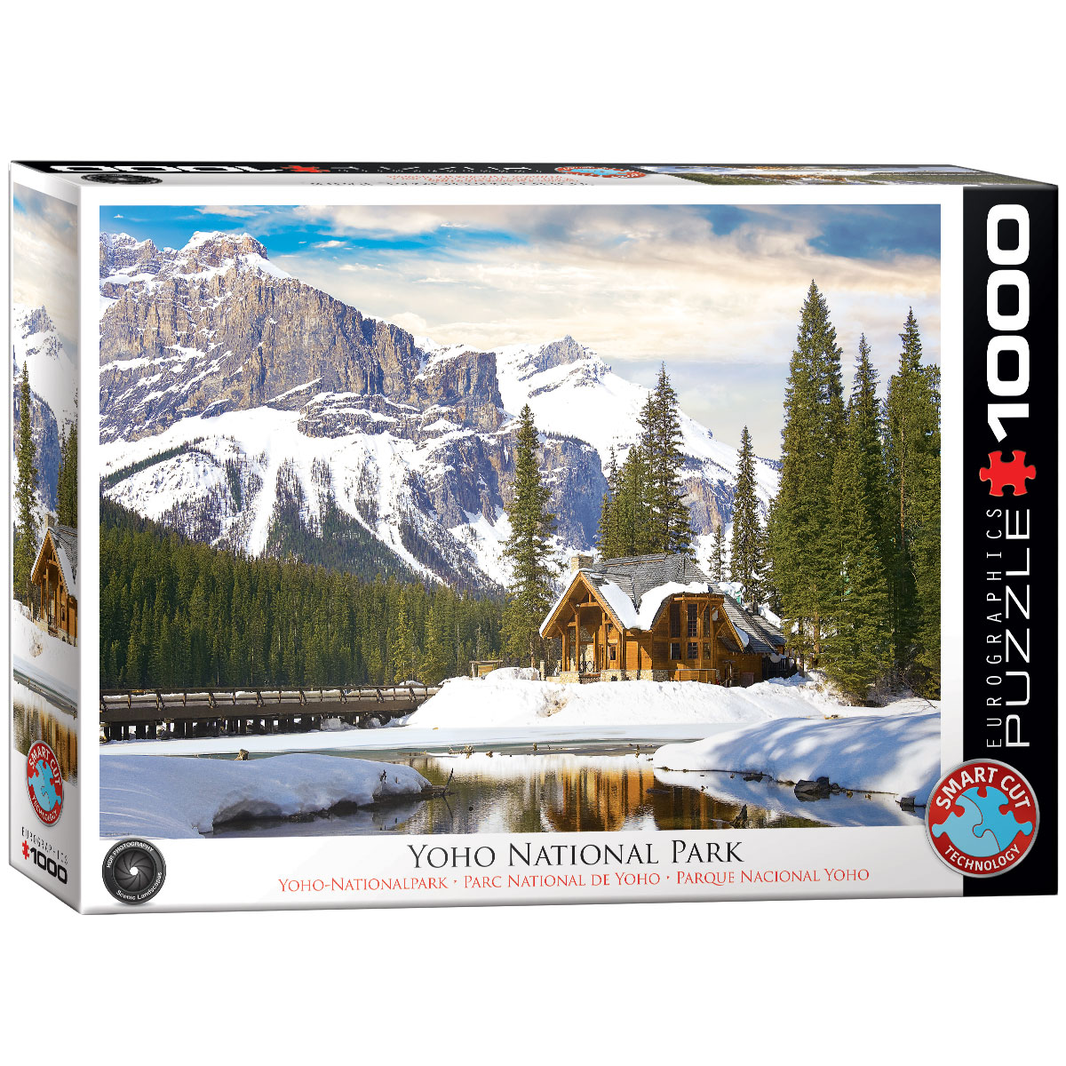 Alternative view of Yoho National Park British Columbia Puslespil 1000 Brikker