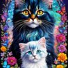 Cats Maternal Love Collection – Alipson Puslespil 1000 Brikker