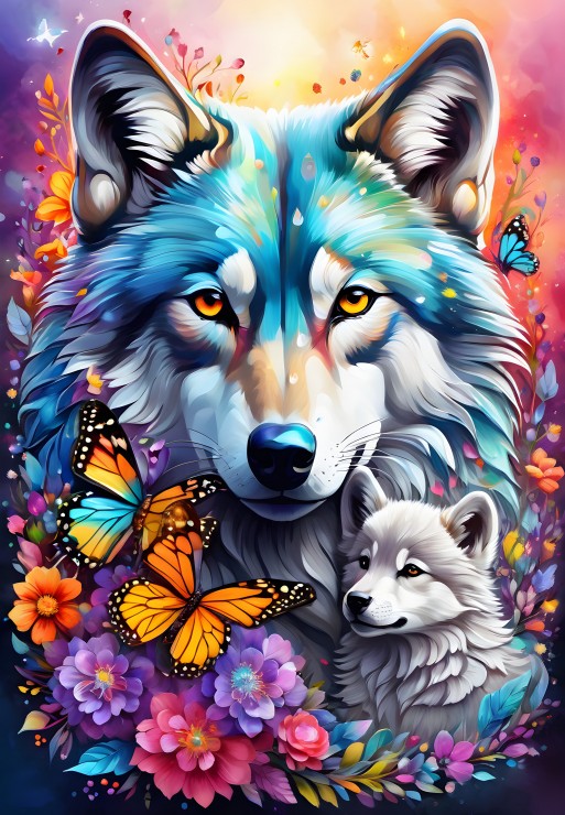 Wolves – Alipson Puslespil 1000 Brikker