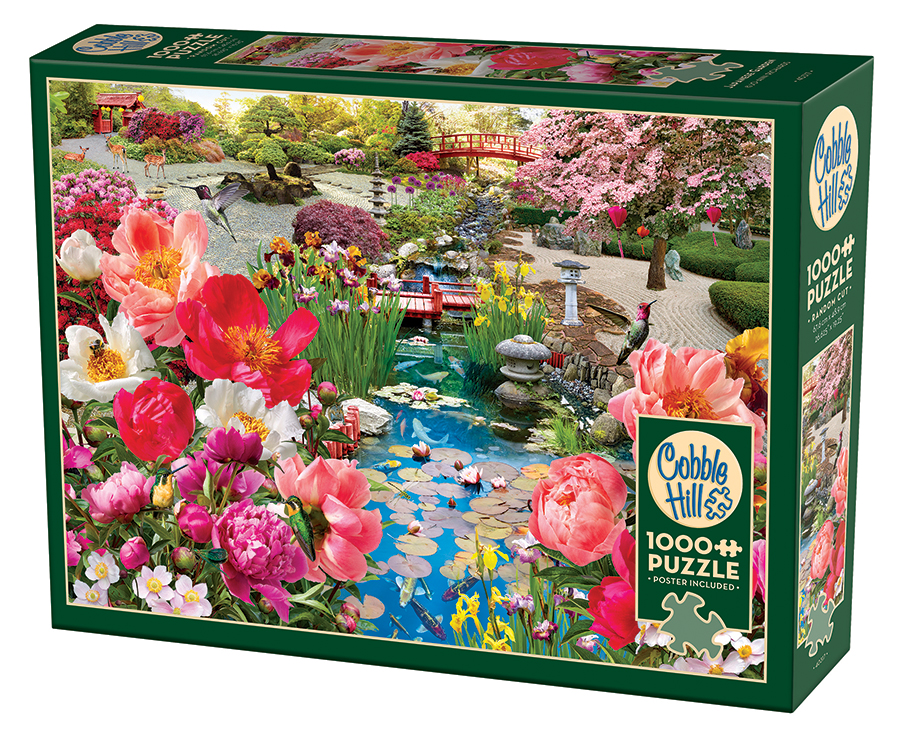 Alternative view of Japanese Garden Puslespil 1000 Brikker