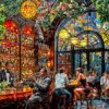 Jazzy Atmosphere – Grafika Puslespil 1000 Brikker