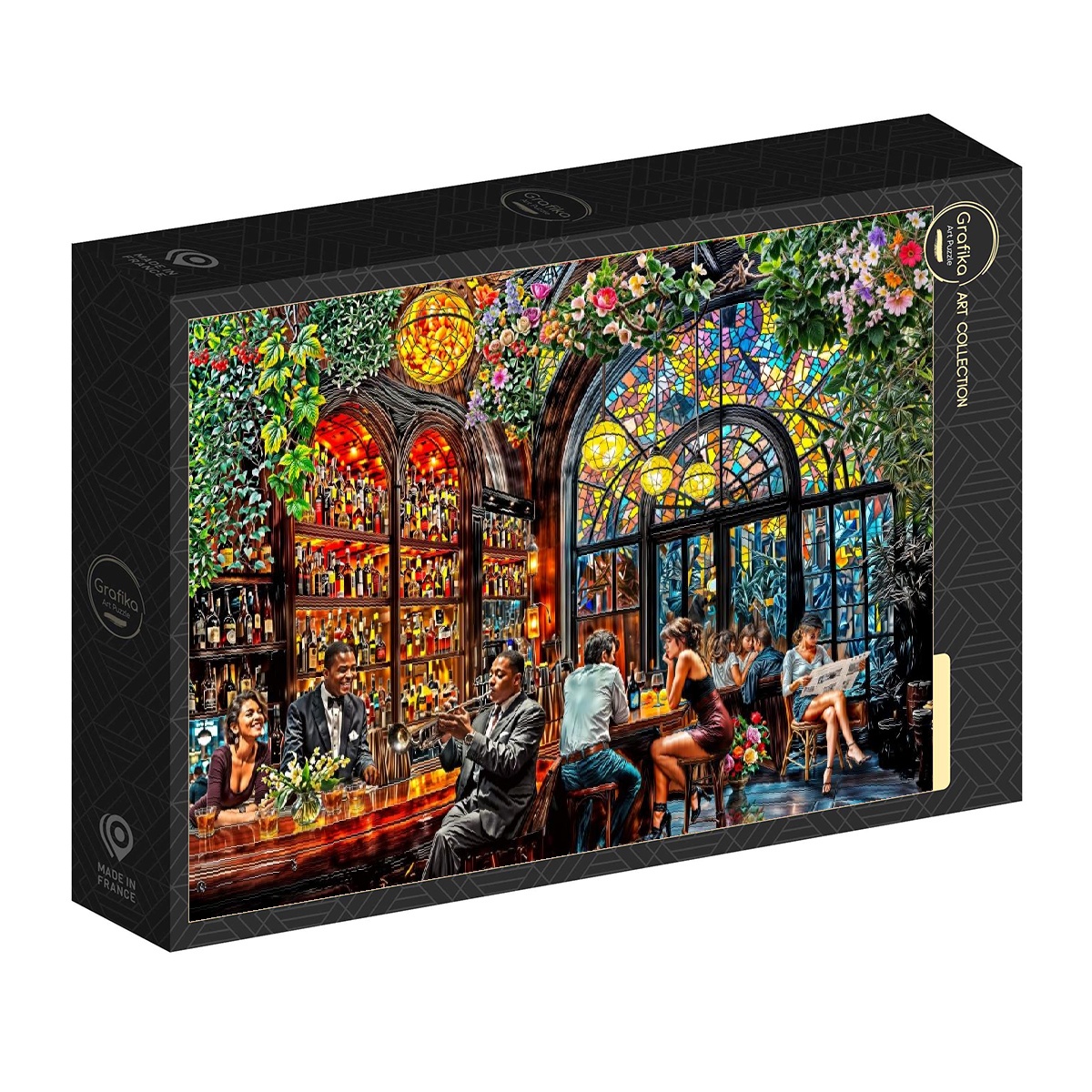 Jazzy Atmosphere Puslespil 1000 Brikker - Billede 2