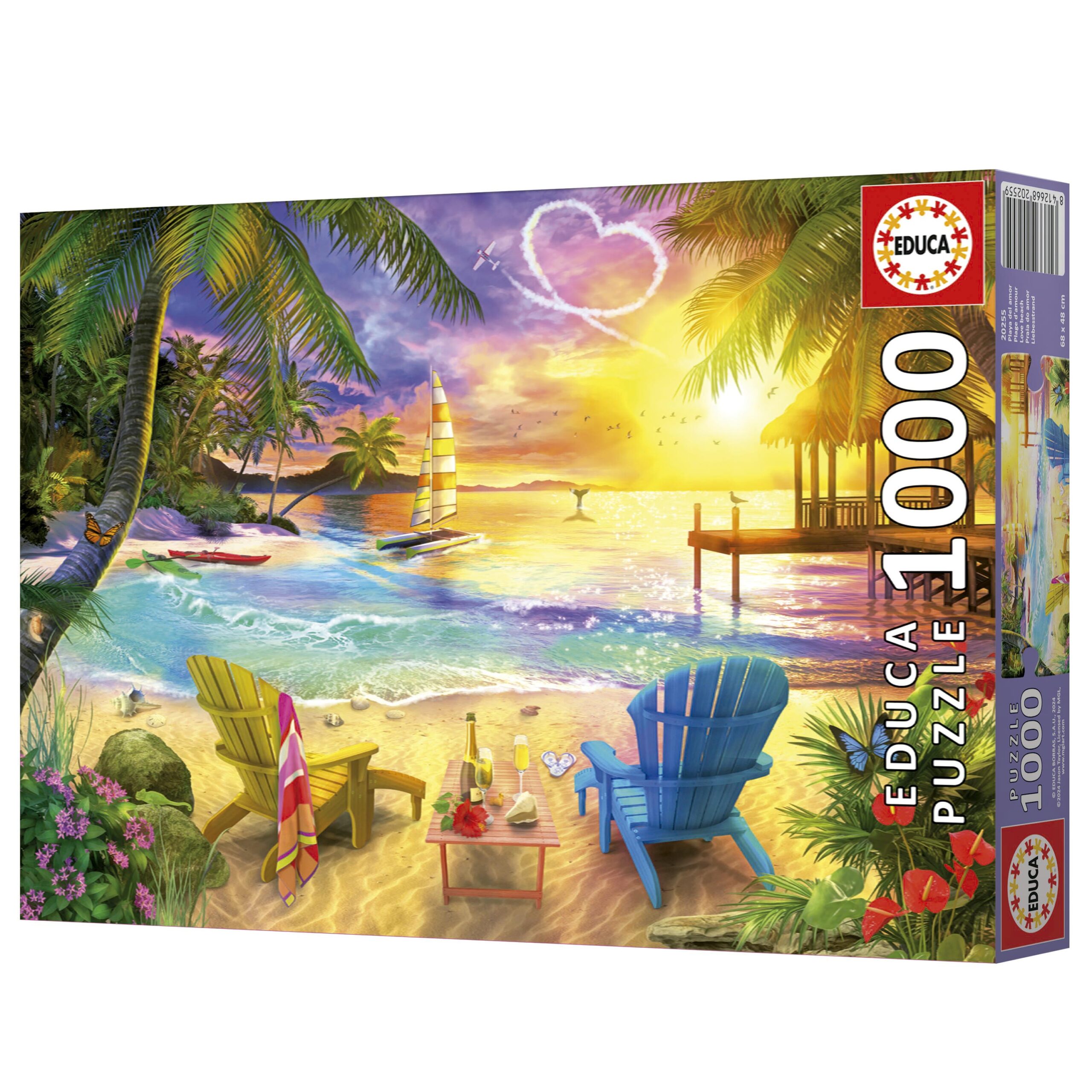 Alternative view of Love Beach Puslespil 1000 Brikker