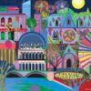 Lights of Lyon – Pieces & Peace Puslespil 1000 Brikker